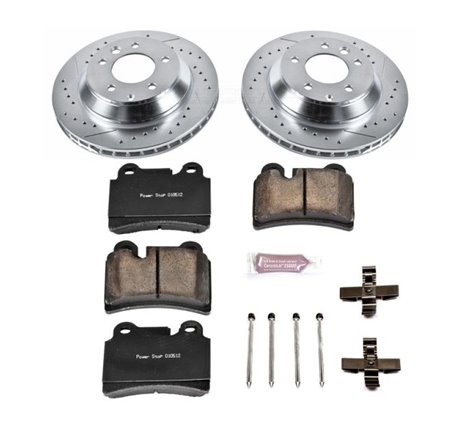 Power Stop 2006 Volkswagen Touareg Rear Z23 Evolution Sport Brake Kit