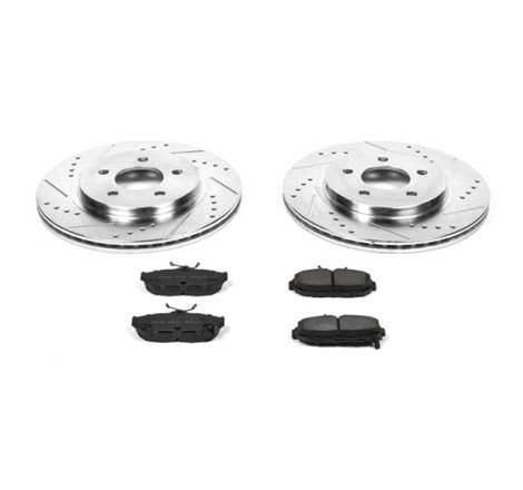 Power Stop 11-14 Ford Mustang Rear Z23 Evolution Sport Brake Kit