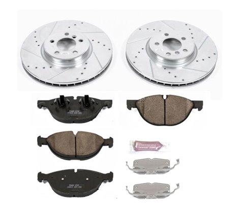 Power Stop 08-10 BMW X6 Front Z23 Evolution Sport Brake Kit