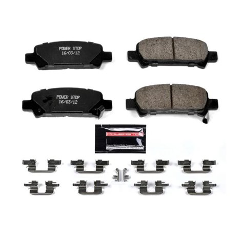 Power Stop 03-06 Subaru Baja Rear Z23 Evolution Sport Brake Pads w/Hardware