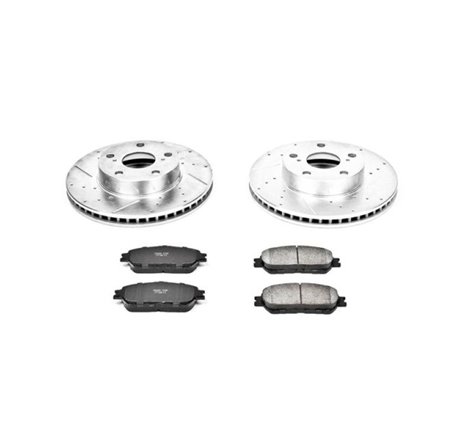 Power Stop 05-15 Toyota Tacoma Front Z23 Evolution Sport Brake Kit