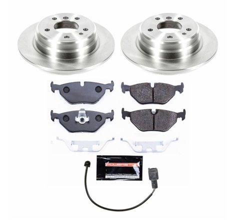 Power Stop 90-95 BMW 525i Rear Track Day Brake Kit