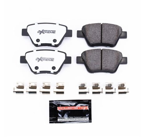 Power Stop 10-13 Audi A3 Rear Z26 Extreme Street Brake Pads w/Hardware