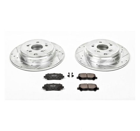 Power Stop 07-13 Acura MDX Rear Z23 Evolution Sport Brake Kit