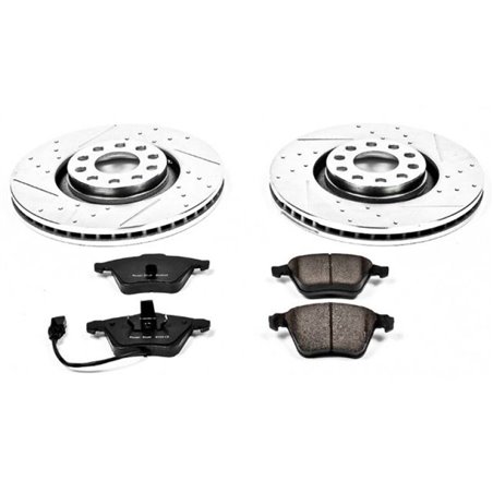 Power Stop 02-04 Audi A6 Quattro Front Z23 Evolution Sport Brake Kit