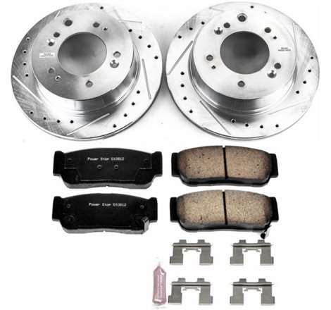 Power Stop 07-09 Kia Sorento Rear Z23 Evolution Sport Brake Kit