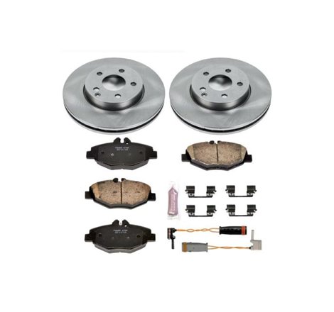 Power Stop 03-05 Mercedes-Benz E320 Front Autospecialty Brake Kit