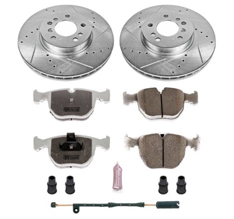 Power Stop 00-06 BMW X5 Front Z26 Street Warrior Brake Kit