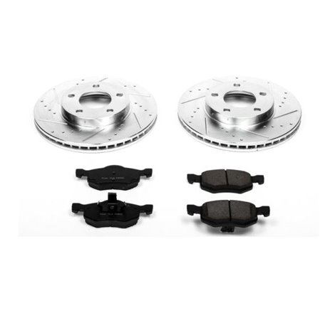 Power Stop 01-07 Ford Escape Front Z23 Evolution Sport Brake Kit