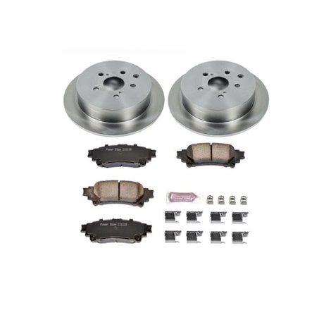 Power Stop 10-15 Lexus RX350 Rear Autospecialty Brake Kit