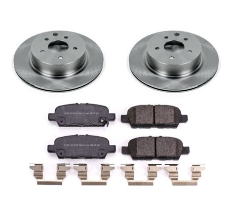 Power Stop 18-19 Nissan 370Z Rear Autospecialty Brake Kit