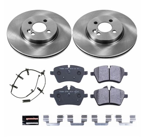 Power Stop 07-08 Mini Cooper Front Track Day SPEC Brake Kit