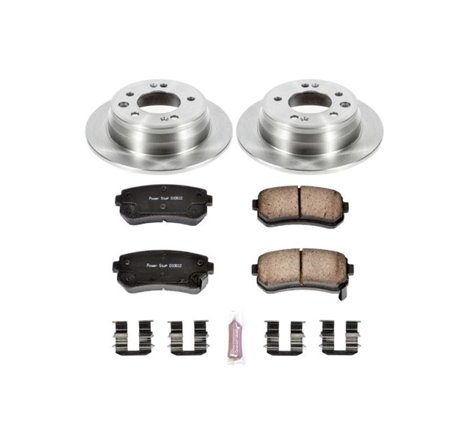 Power Stop 09-12 Hyundai Elantra Rear Autospecialty Brake Kit