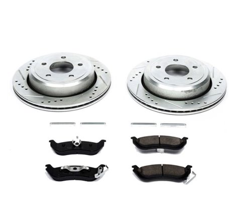 Power Stop 03-11 Ford Crown Victoria Rear Z23 Evolution Sport Brake Kit