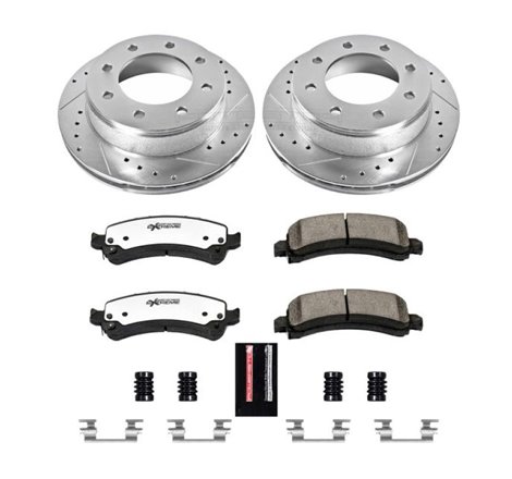 Power Stop 03-17 Chevrolet Express 2500 Rear Z36 Truck & Tow Brake Kit