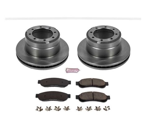 Power Stop 05-10 Ford F-350 Super Duty Rear Autospecialty Brake Kit