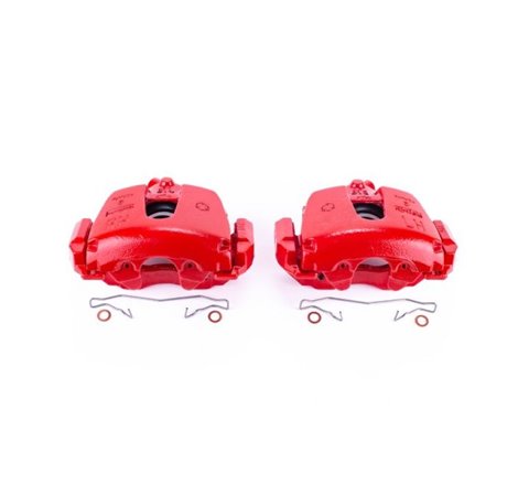 Power Stop 14-17 Ford Escape Front Red Calipers w/Brackets - Pair