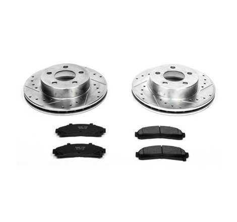 Power Stop 95-01 Ford Explorer Front Z23 Evolution Sport Brake Kit