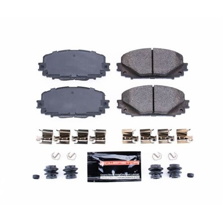 Power Stop 12-18 Toyota Yaris Front Z23 Evolution Sport Brake Pads w/Hardware