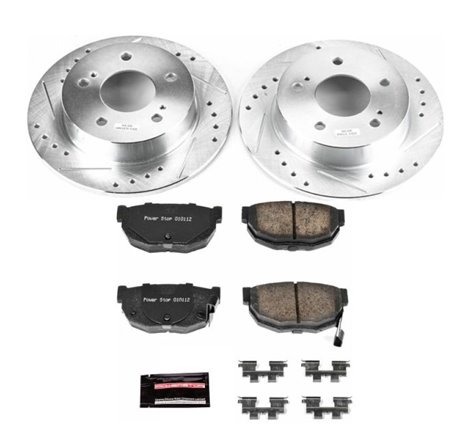 Power Stop 94-98 Nissan 240SX Rear Z23 Evolution Sport Brake Kit