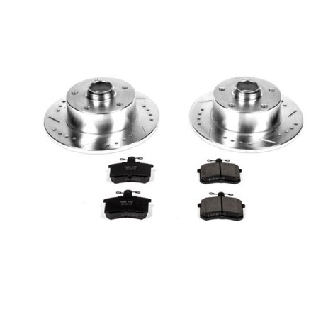 Power Stop 96-97 Audi A4 Rear Z23 Evolution Sport Brake Kit