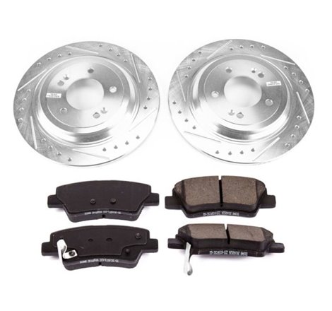 Power Stop 17-18 Kia Sportage Rear Z23 Evolution Sport Brake Kit