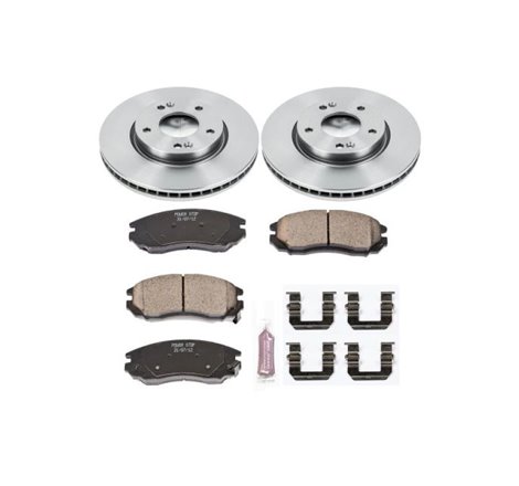 Power Stop 04-06 Hyundai Tiburon Front Autospecialty Brake Kit