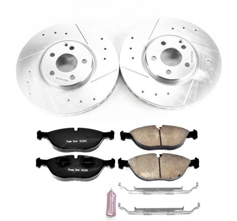 Power Stop 04-05 Mercedes-Benz E500 Front Z23 Evolution Sport Brake Kit