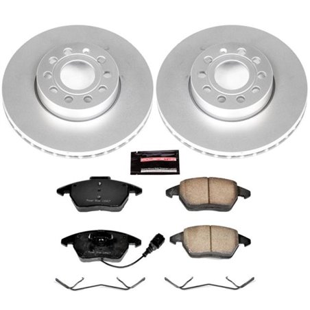 Power Stop 10-12 Audi A3 Front Z23 Evolution Sport Coated Brake Kit