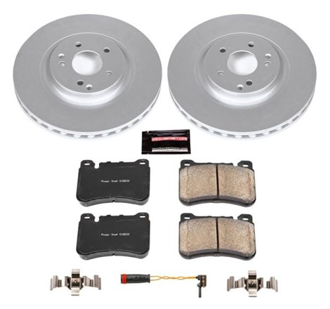 Power Stop 06-08 Mercedes-Benz SLK280 Front Z23 Evolution Sport Coated Brake Kit