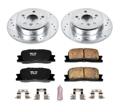 Power Stop 01-03 Toyota Highlander Rear Z23 Evolution Sport Brake Kit