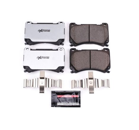 Power Stop 2011 Hyundai Equus Front Z26 Extreme Street Brake Pads w/Hardware