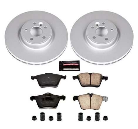 Power Stop 13-14 Volvo S60 Front Z23 Evolution Sport Coated Brake Kit