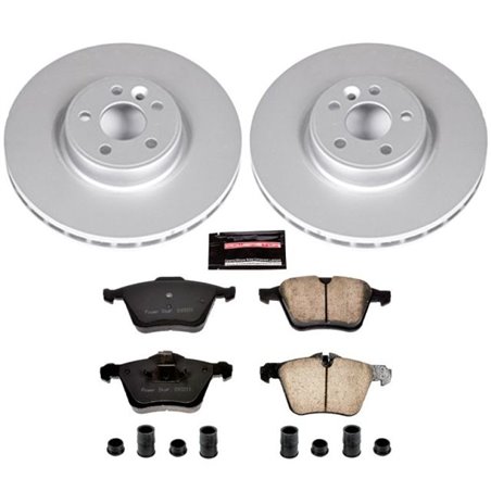 Power Stop 13-14 Volvo S60 Front Z23 Evolution Sport Coated Brake Kit