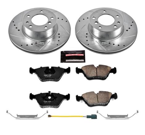 Power Stop 1989 BMW 525i Front Z23 Evolution Sport Brake Kit