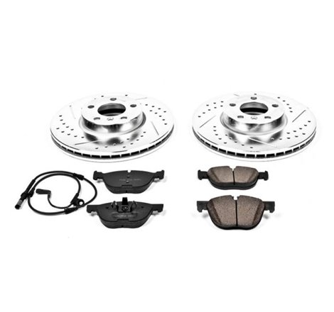 Power Stop 07-10 BMW X5 Front Z23 Evolution Sport Brake Kit