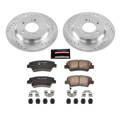 Power Stop 18-19 Hyundai Elantra GT Rear Z23 Evolution Sport Brake Kit