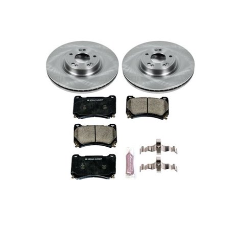 Power Stop 09-14 Hyundai Genesis Front Autospecialty Brake Kit