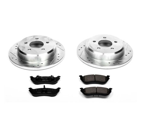 Power Stop 96-02 Ford Crown Victoria Rear Z23 Evolution Sport Brake Kit