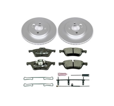 Power Stop 07-08 Mini Cooper Front Euro-Stop Brake Kit