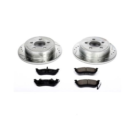 Power Stop 03-07 Jeep Liberty Rear Z23 Evolution Sport Brake Kit