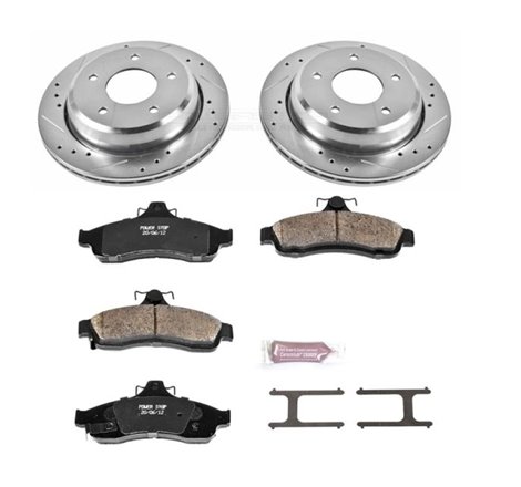 Power Stop 94-96 Chevrolet Caprice Rear Z23 Evolution Sport Brake Kit