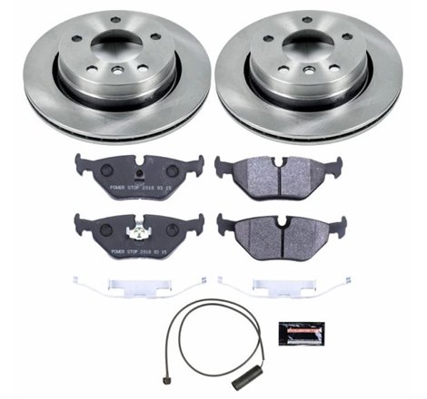 Power Stop 98-99 BMW 323i Rear Track Day Brake Kit