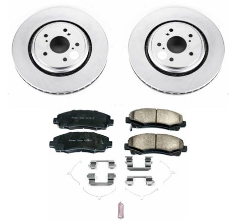 Power Stop 15-19 Acura TLX Front Z17 Evolution Geomet Coated Brake Kit