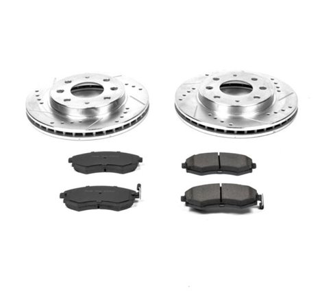 Power Stop 98-01 Hyundai Elantra Front Z23 Evolution Sport Brake Kit