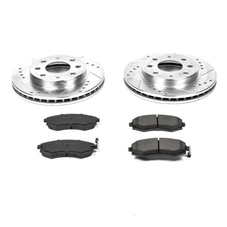 Power Stop 98-01 Hyundai Elantra Front Z23 Evolution Sport Brake Kit