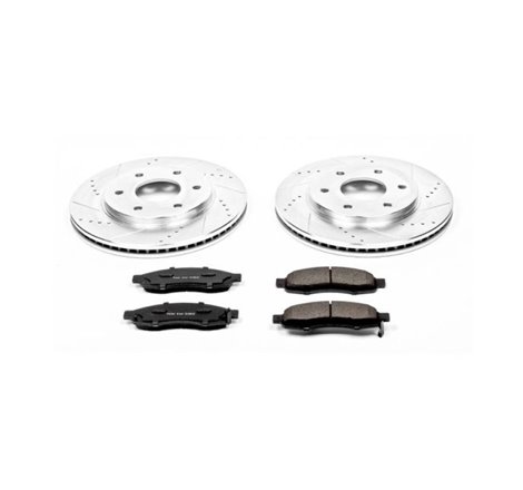 Power Stop 04-05 Infiniti QX56 Front Z23 Evolution Sport Brake Kit