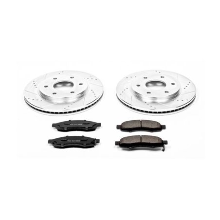 Power Stop 04-05 Infiniti QX56 Front Z23 Evolution Sport Brake Kit