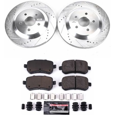 Power Stop 04-07 Ford Freestar Rear Z23 Evolution Sport Brake Kit