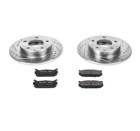 Power Stop 93-97 Ford Probe Rear Z23 Evolution Sport Brake Kit